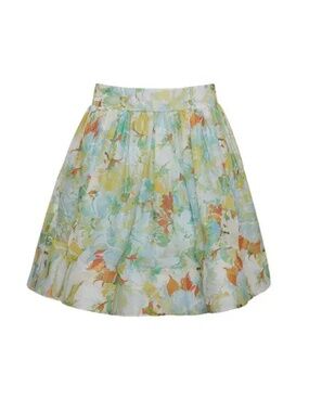 CARA CARA ALBA TERRA BLUE MINI SKIRT size xs